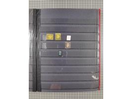 “1”-"1789", kleine Sammlung mit über 200 Werten, dabei einige wenige Paare, unterschiedliche Erhaltung