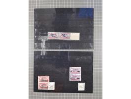 1921/23, kleine, vorwiegend gestempelte Partie Marken und Briefstücke, dabei Mi.-Nr. 40Iy (11), außerdem Mi.-Nr. 79 postfrisc