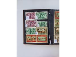 Notgeld-Serienscheine, saubere Sammlung in 16 meist dicken Steckalben, sauber nach Orten und Serien sortiert, überschlägig et