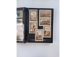 Notgeld-Serienscheine, saubere Sammlung in 16 meist dicken Steckalben, sauber nach Orten und Serien sortiert, überschlägig et