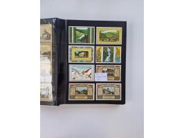 Notgeld-Serienscheine, saubere Sammlung in 16 meist dicken Steckalben, sauber nach Orten und Serien sortiert, überschlägig et