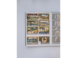 Notgeld-Serienscheine, saubere Sammlung in 16 meist dicken Steckalben, sauber nach Orten und Serien sortiert, überschlägig et