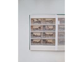 Notgeld-Serienscheine, saubere Sammlung in 16 meist dicken Steckalben, sauber nach Orten und Serien sortiert, überschlägig et