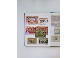 Notgeld-Serienscheine, saubere Sammlung in 16 meist dicken Steckalben, sauber nach Orten und Serien sortiert, überschlägig et