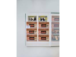 Notgeld-Serienscheine, saubere Sammlung in 16 meist dicken Steckalben, sauber nach Orten und Serien sortiert, überschlägig et