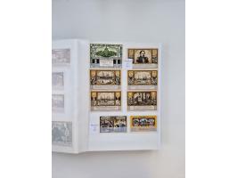 Notgeld-Serienscheine, saubere Sammlung in 16 meist dicken Steckalben, sauber nach Orten und Serien sortiert, überschlägig et