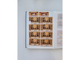 Notgeld-Serienscheine, saubere Sammlung in 16 meist dicken Steckalben, sauber nach Orten und Serien sortiert, überschlägig et