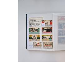 Notgeld-Serienscheine, saubere Sammlung in 16 meist dicken Steckalben, sauber nach Orten und Serien sortiert, überschlägig et