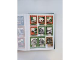 Notgeld-Serienscheine, saubere Sammlung in 16 meist dicken Steckalben, sauber nach Orten und Serien sortiert, überschlägig et