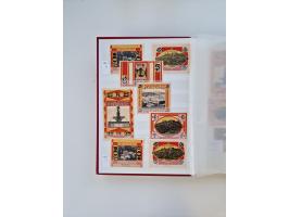 Notgeld-Serienscheine, saubere Sammlung in 16 meist dicken Steckalben, sauber nach Orten und Serien sortiert, überschlägig et