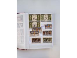 Notgeld-Serienscheine, saubere Sammlung in 16 meist dicken Steckalben, sauber nach Orten und Serien sortiert, überschlägig et