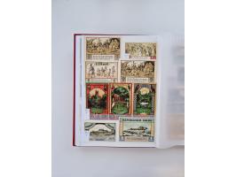 Notgeld-Serienscheine, saubere Sammlung in 16 meist dicken Steckalben, sauber nach Orten und Serien sortiert, überschlägig et