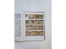 Notgeld-Serienscheine, saubere Sammlung in 16 meist dicken Steckalben, sauber nach Orten und Serien sortiert, überschlägig et