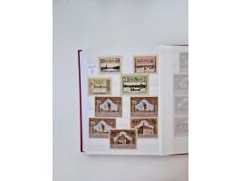 Notgeld-Serienscheine, saubere Sammlung in 16 meist dicken Steckalben, sauber nach Orten und Serien sortiert, überschlägig et