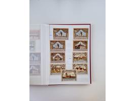 Notgeld-Serienscheine, saubere Sammlung in 16 meist dicken Steckalben, sauber nach Orten und Serien sortiert, überschlägig et