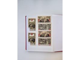 Notgeld-Serienscheine, saubere Sammlung in 16 meist dicken Steckalben, sauber nach Orten und Serien sortiert, überschlägig et