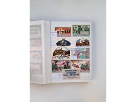 Notgeld-Serienscheine, saubere Sammlung in 16 meist dicken Steckalben, sauber nach Orten und Serien sortiert, überschlägig et