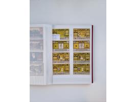 Notgeld-Serienscheine, saubere Sammlung in 16 meist dicken Steckalben, sauber nach Orten und Serien sortiert, überschlägig et