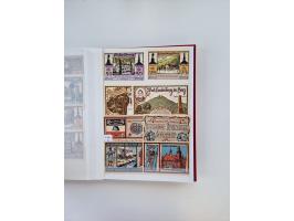 Notgeld-Serienscheine, saubere Sammlung in 16 meist dicken Steckalben, sauber nach Orten und Serien sortiert, überschlägig et