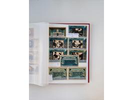 Notgeld-Serienscheine, saubere Sammlung in 16 meist dicken Steckalben, sauber nach Orten und Serien sortiert, überschlägig et