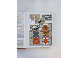 Notgeld-Serienscheine, saubere Sammlung in 16 meist dicken Steckalben, sauber nach Orten und Serien sortiert, überschlägig et