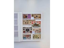 Notgeld-Serienscheine, saubere Sammlung in 16 meist dicken Steckalben, sauber nach Orten und Serien sortiert, überschlägig et