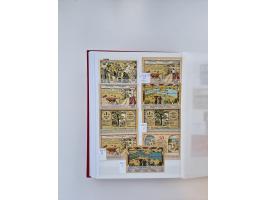 Notgeld-Serienscheine, saubere Sammlung in 16 meist dicken Steckalben, sauber nach Orten und Serien sortiert, überschlägig et