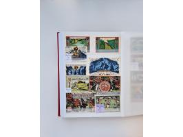 Notgeld-Serienscheine, saubere Sammlung in 16 meist dicken Steckalben, sauber nach Orten und Serien sortiert, überschlägig et