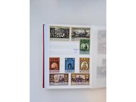 Notgeld-Serienscheine, saubere Sammlung in 16 meist dicken Steckalben, sauber nach Orten und Serien sortiert, überschlägig et