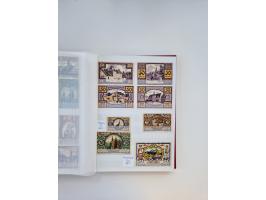 Notgeld-Serienscheine, saubere Sammlung in 16 meist dicken Steckalben, sauber nach Orten und Serien sortiert, überschlägig et