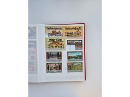 Notgeld-Serienscheine, saubere Sammlung in 16 meist dicken Steckalben, sauber nach Orten und Serien sortiert, überschlägig et