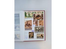 Notgeld-Serienscheine, saubere Sammlung in 16 meist dicken Steckalben, sauber nach Orten und Serien sortiert, überschlägig et