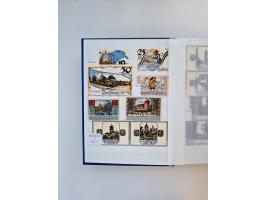 Notgeld-Serienscheine, saubere Sammlung in 16 meist dicken Steckalben, sauber nach Orten und Serien sortiert, überschlägig et