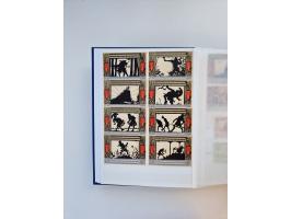 Notgeld-Serienscheine, saubere Sammlung in 16 meist dicken Steckalben, sauber nach Orten und Serien sortiert, überschlägig et