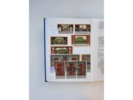 Notgeld-Serienscheine, saubere Sammlung in 16 meist dicken Steckalben, sauber nach Orten und Serien sortiert, überschlägig et