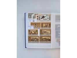 Notgeld-Serienscheine, saubere Sammlung in 16 meist dicken Steckalben, sauber nach Orten und Serien sortiert, überschlägig et