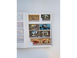 Notgeld-Serienscheine, saubere Sammlung in 16 meist dicken Steckalben, sauber nach Orten und Serien sortiert, überschlägig et