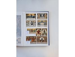 Notgeld-Serienscheine, saubere Sammlung in 16 meist dicken Steckalben, sauber nach Orten und Serien sortiert, überschlägig et