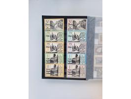 Notgeld-Serienscheine, saubere Sammlung in 16 meist dicken Steckalben, sauber nach Orten und Serien sortiert, überschlägig et