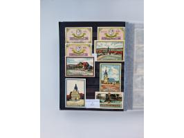 Notgeld-Serienscheine, saubere Sammlung in 16 meist dicken Steckalben, sauber nach Orten und Serien sortiert, überschlägig et