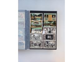 Notgeld-Serienscheine, saubere Sammlung in 16 meist dicken Steckalben, sauber nach Orten und Serien sortiert, überschlägig et