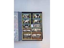 Notgeld-Serienscheine, saubere Sammlung in 16 meist dicken Steckalben, sauber nach Orten und Serien sortiert, überschlägig et