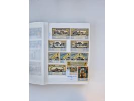 Notgeld-Serienscheine, saubere Sammlung in 16 meist dicken Steckalben, sauber nach Orten und Serien sortiert, überschlägig et