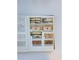 Notgeld-Serienscheine, saubere Sammlung in 16 meist dicken Steckalben, sauber nach Orten und Serien sortiert, überschlägig et