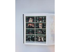 Notgeld-Serienscheine, saubere Sammlung in 16 meist dicken Steckalben, sauber nach Orten und Serien sortiert, überschlägig et