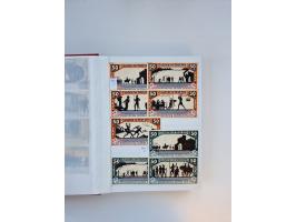 Notgeld-Serienscheine, saubere Sammlung in 16 meist dicken Steckalben, sauber nach Orten und Serien sortiert, überschlägig et