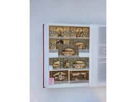 Notgeld-Serienscheine, saubere Sammlung in 16 meist dicken Steckalben, sauber nach Orten und Serien sortiert, überschlägig et