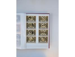 Notgeld-Serienscheine, saubere Sammlung in 16 meist dicken Steckalben, sauber nach Orten und Serien sortiert, überschlägig et