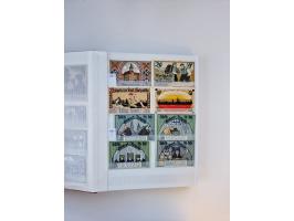 Notgeld-Serienscheine, saubere Sammlung in 16 meist dicken Steckalben, sauber nach Orten und Serien sortiert, überschlägig et