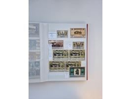 Notgeld-Serienscheine, saubere Sammlung in 16 meist dicken Steckalben, sauber nach Orten und Serien sortiert, überschlägig et